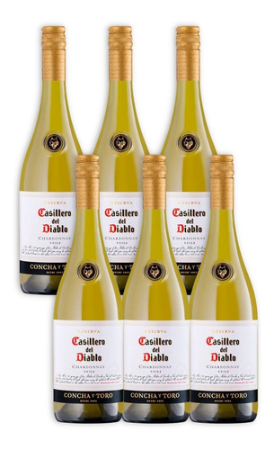 Casillero Del Diablo Reserva Chardonnay X6u 750ml 