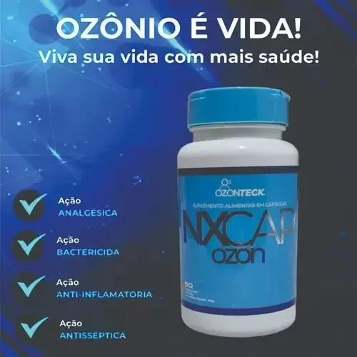 Nxcaps ozonizado de Girassol, Abacate e Abóbora | MercadoLivre