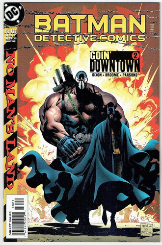 Batman Detective Comics 738 Dc 1999 No Man´s Land Bane 