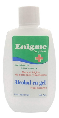 Imagen 1 de 3 de Alcohol Gel 60ml X 5 Un. Antibacterial Anmat