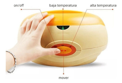 Kit Parafinero Profesional Olla 3kg Mas 2 Parafinas Mas Guantes Algodon Para Manos Y Pies Tratamientos Spa Belleza Estetica Hidratacion