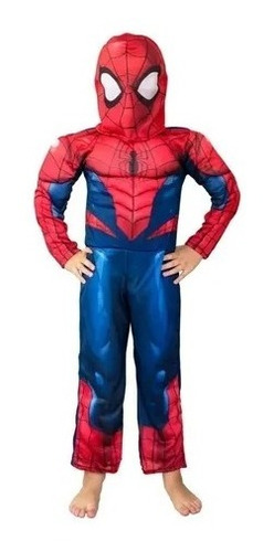 Disfraz Spiderman Con Músculos Original Marvel Talle 2
