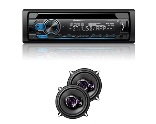 Cd Player Pioneer Dehs4180bt + Alto Falante 5 Polegadas 100w