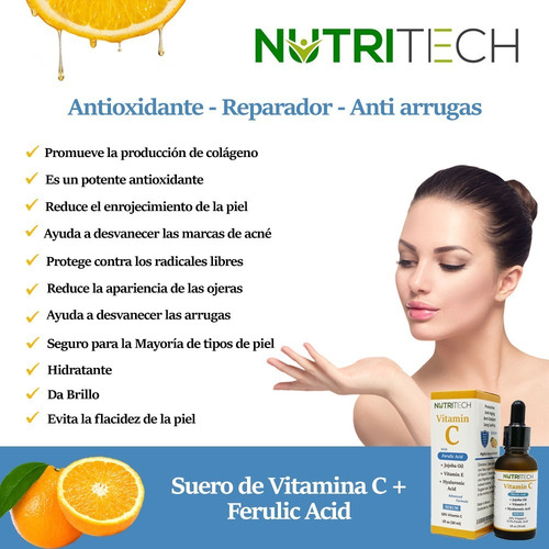 Kit De Sueros Faciales, Vit C, Retinol, Acido + Agua Micelar
