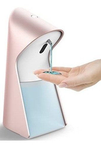 Dispenser Automatico De Jabon Liquido 300ml Rosa