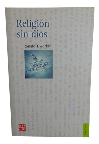 Adp Religion Sin Dios Ronald Dworkin / Ed. Fondo De Cultura