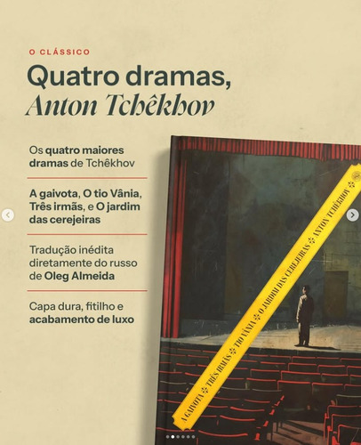 Quatro Dramas - Frete Grátis - Clube De Literatura Clássica