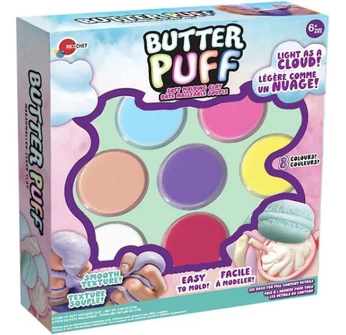 Set De Slime Y Kit Sensorial Butter Puff