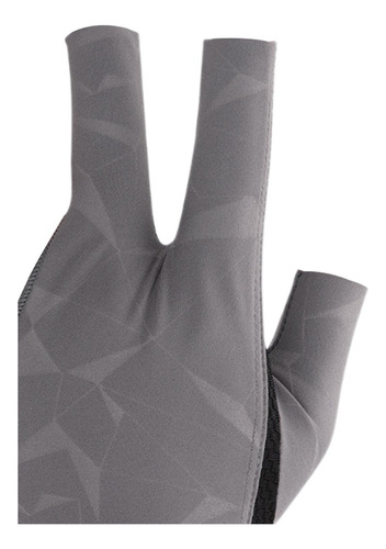 Guante De Billar De 3 Dedos, Guante De Billar De Mano Gris