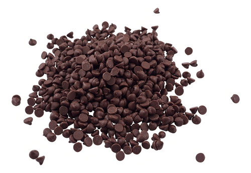 Chips Sabor Chocolate Semiamargo 1kg Chispas Marca Alpezzi