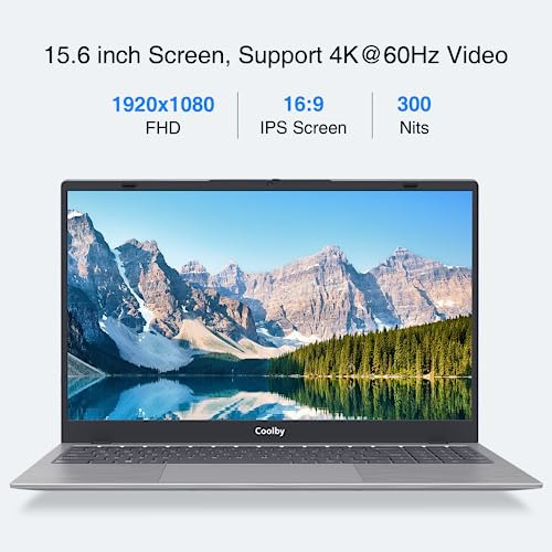 Laptop Coolby 15,6'' 12gb 512gb Intel N5095 Windows 11