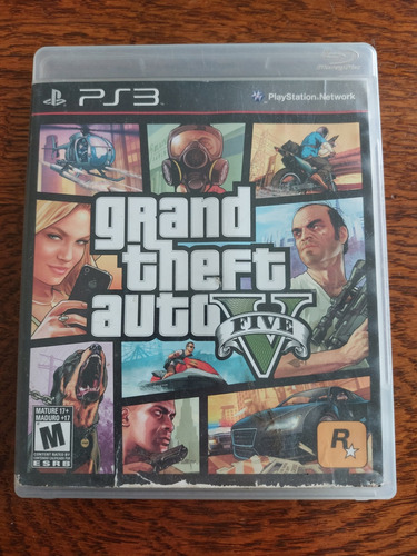 Grand Theft Auto 5 Juegazo Original Físico Ps3 Gta 5