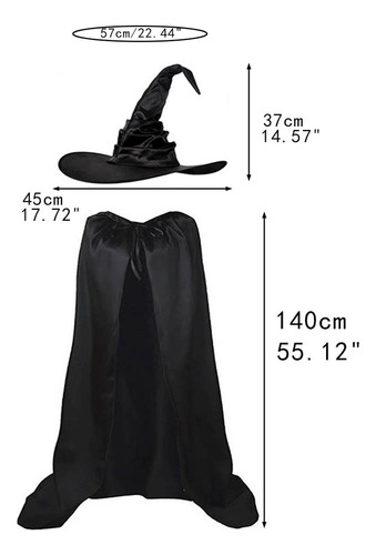 Conjunto De Sombrero De Mago De Halloween Conjunto De Para
