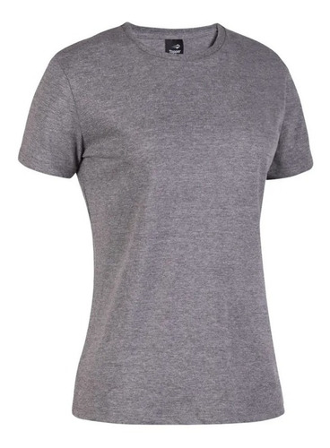 Remera Topper Mc Basicos Gris Melange Para Mujer 