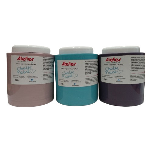 Pintura Tiza Chalk Paint 900ml Atelier X Unidad