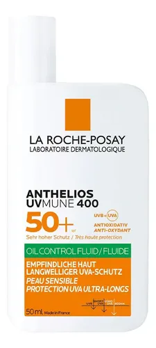 Protector Solar La Roche-Posay Anthelios Oil Control Fluido FPS 50+ 50 ml