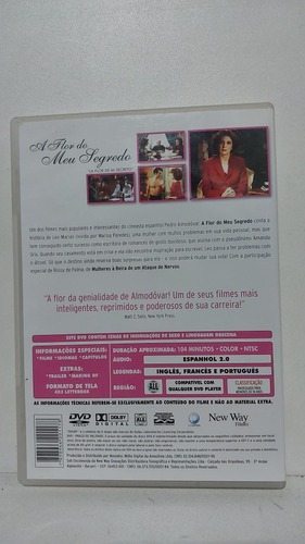 Dvd A Flor Do Meu Segredo (Usado)