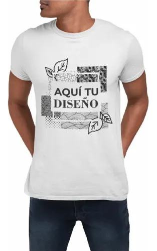 100 Playeras Blancas Personalizadas Impresas