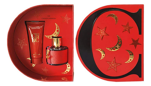 Eau De Toilette Carolina Herrera Set Ch Para Mujer 100 Ml + Loción Corporal 100 Ml