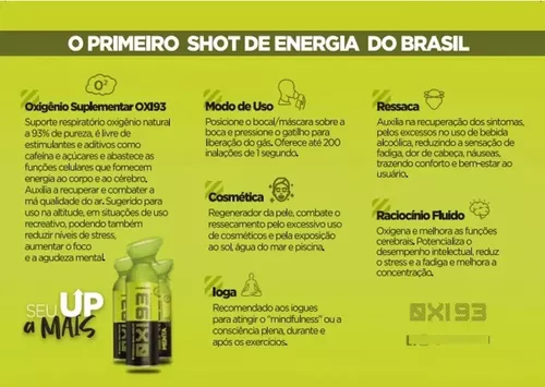 Produtos Oxigênio Suplementos