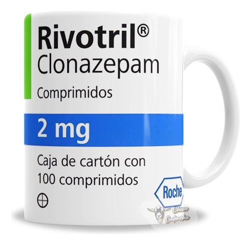 Taza De Cerámica Meme Rivo Clona Oficina Ansiedad - Con Caja