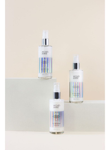 Leave-in J18 Jacques Janine hidratação regeneração molecular biomimético brilho protetor térmico 118ml
