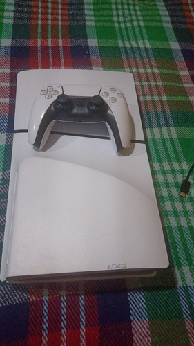 Consola Playstation 5 Slim Dvd 1tb Con Juegos A Meses Sin In Blanco (Usado)