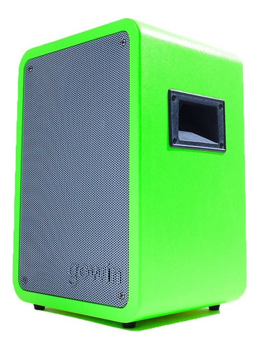 Bafle Amplificado 8 Pulgadas Bluetooth Recargable Gowin Color Verde-783