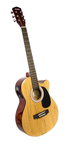Imagen 2 de 3 de Guitarra electroacústica RMC Montana natural