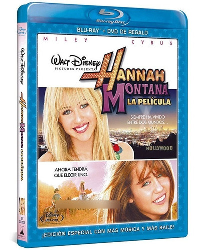 Hannah Montana La Pelicula Blu Ray + Dvd Original Sellada