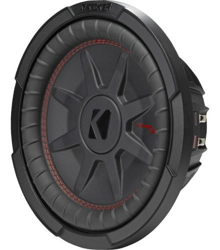 Woofer Kicker Plano Comprt Cwrt102 10 Pulgadas 800w 2 Ohm Co Negro