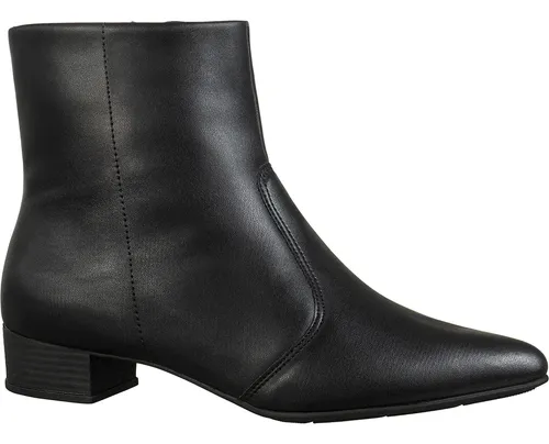 BOTA FEMININA CANO CURTO SALTO BLOCO BAIXO BICO FINO GIGIL PRETO 37 BR