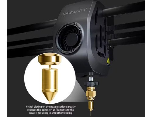Bico Nozzle Creality K1 K1 Max - Sv06 Plus Sv07 - 0.4mm