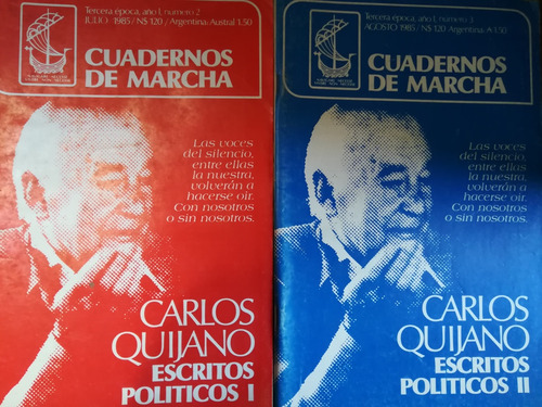 Cuadernos Marcha / Escritos Políticos 1-2 Carlos Quijano C12