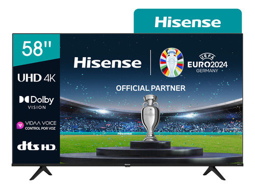 Smart Tv Hisense 58a64hpi 58'' Led UHD 4k Vidaa