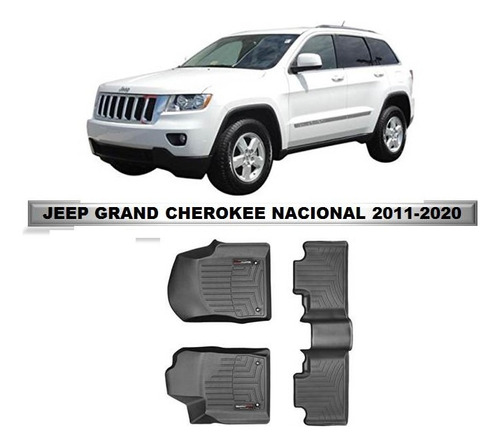 Alfombra Weathertech Bandeja Jeep Grand Cherokee 11-19 Ps