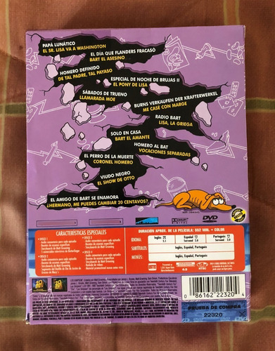 Dvd Los Simpsons, Tercera Temporada (edición De Colección). (Usado)