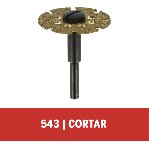 Disco De Corte 543 De 31,8mm Dremel