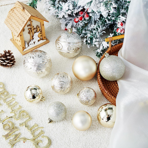Adornos De Bola De Navidad Inastillables Para Árbol Varios