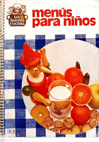 Libro Menús Para Niños 