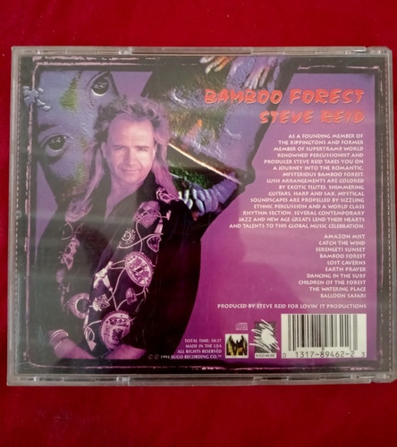 Steve Reid Bamboo Forest (new Age-worldbeat) Cd Importado (Usado)