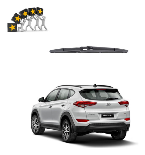 Limpiaparabrisas Trasero Para Hyundai Tucson Año 2016 A 2021