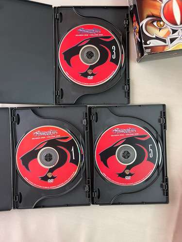 Thundercats Los Felinos Cosmicos Temporada 1 Volumen 1 Dvd (Usado)