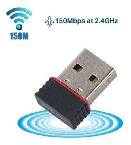 Receptor Usb Wifi Mbps Inalámbrico 2.0