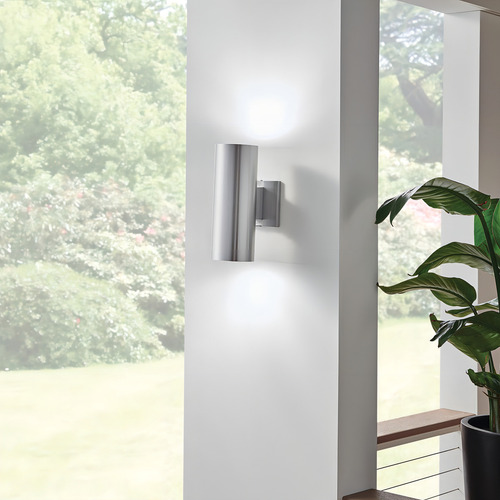 Aplique De Pared Cilíndrico Para Exteriores En Aluminio Cepi