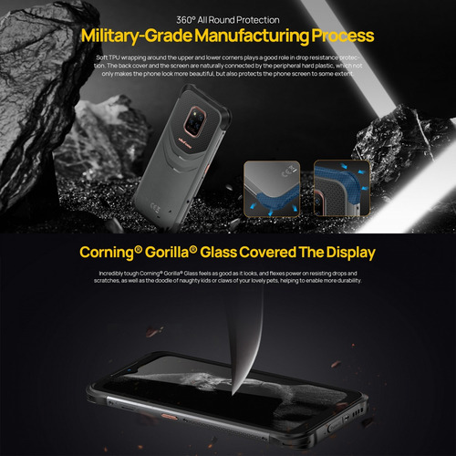 Ulefone Power Armor 14, Dualsim Resistente Golpes Polvo Agua