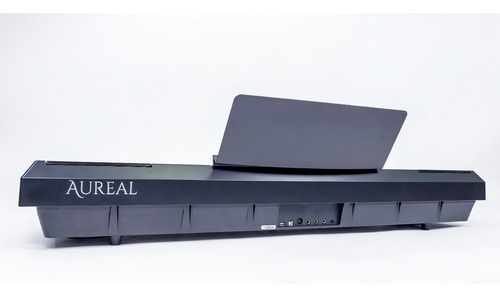 Piano Digital Aureal S-194, 88 Teclas Con Peso, C/base Metal Color Negro