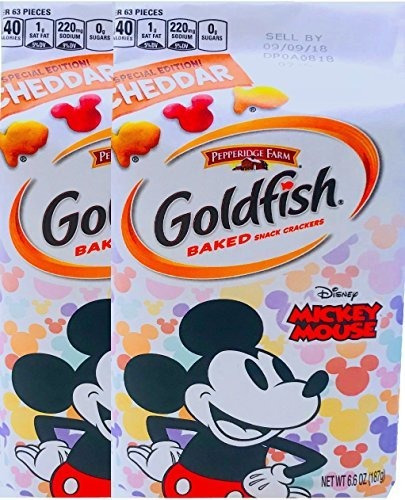 Goldfish Edición Especial Mickey Mouse Cheddar 6.6 Oz