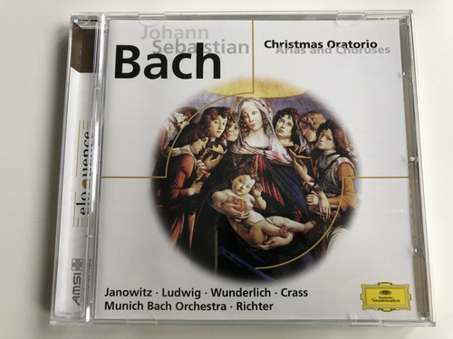 Bach* Cd: Oratorio De Navidad* Deutsche Grammophon 1965* 