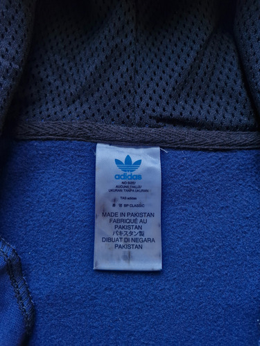 Campera Deportiva Térmica Niño Única Original Adidas Xxl (Usado)